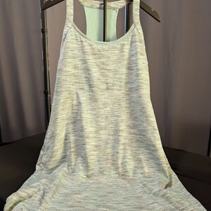 MPG Mint and Black Patterned Athletic Workout Dress Tennis